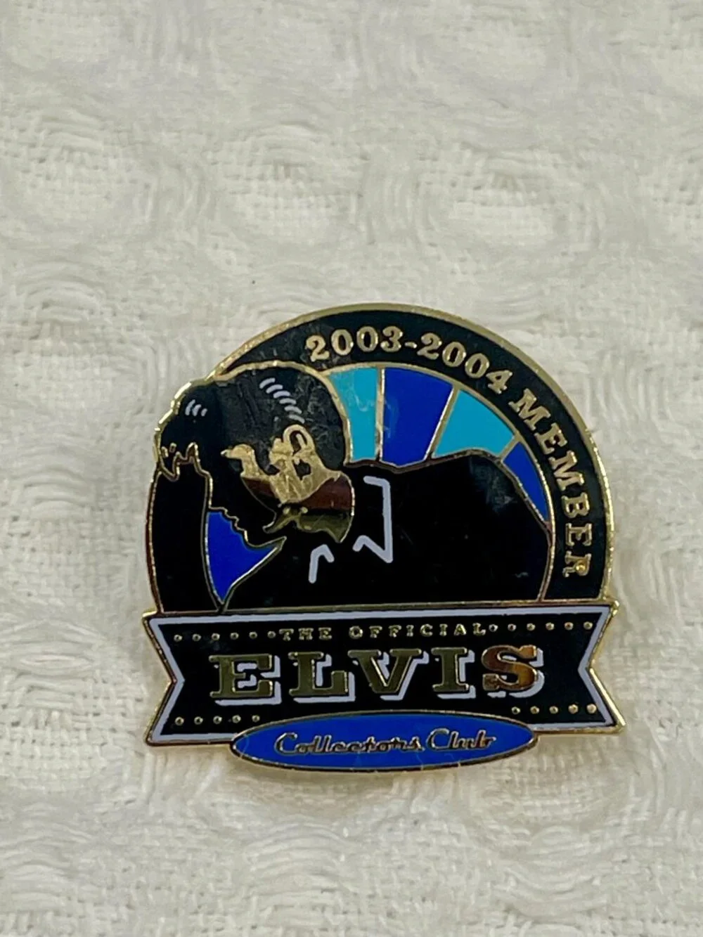 The Official Elvis Member Pin Collectors Club 2003-2004